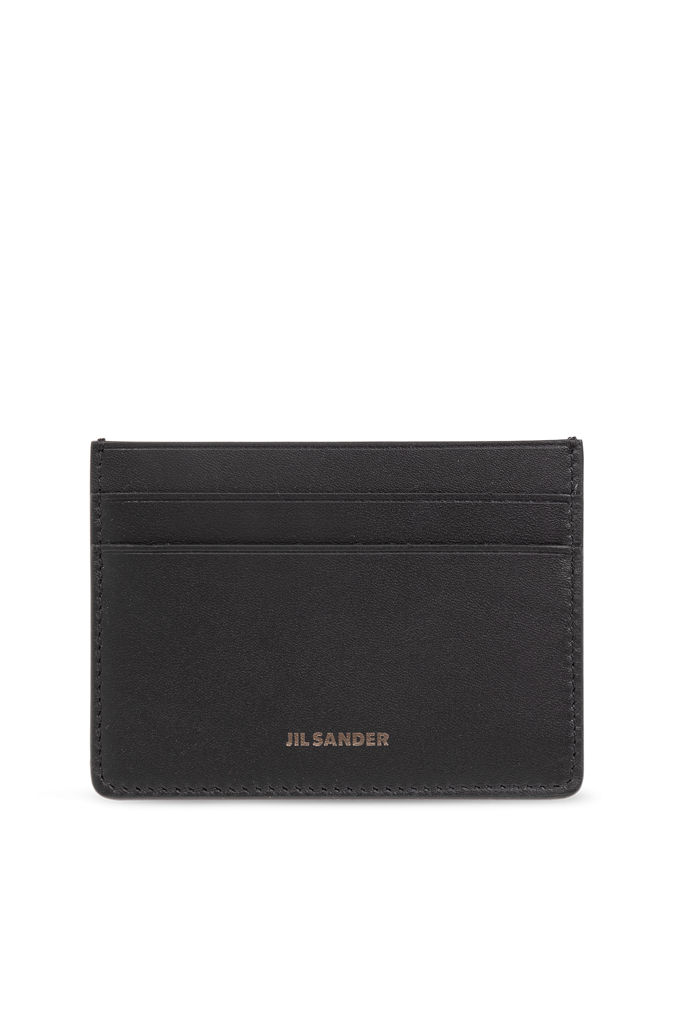 Black Leather card case JIL SANDER - Vitkac Canada